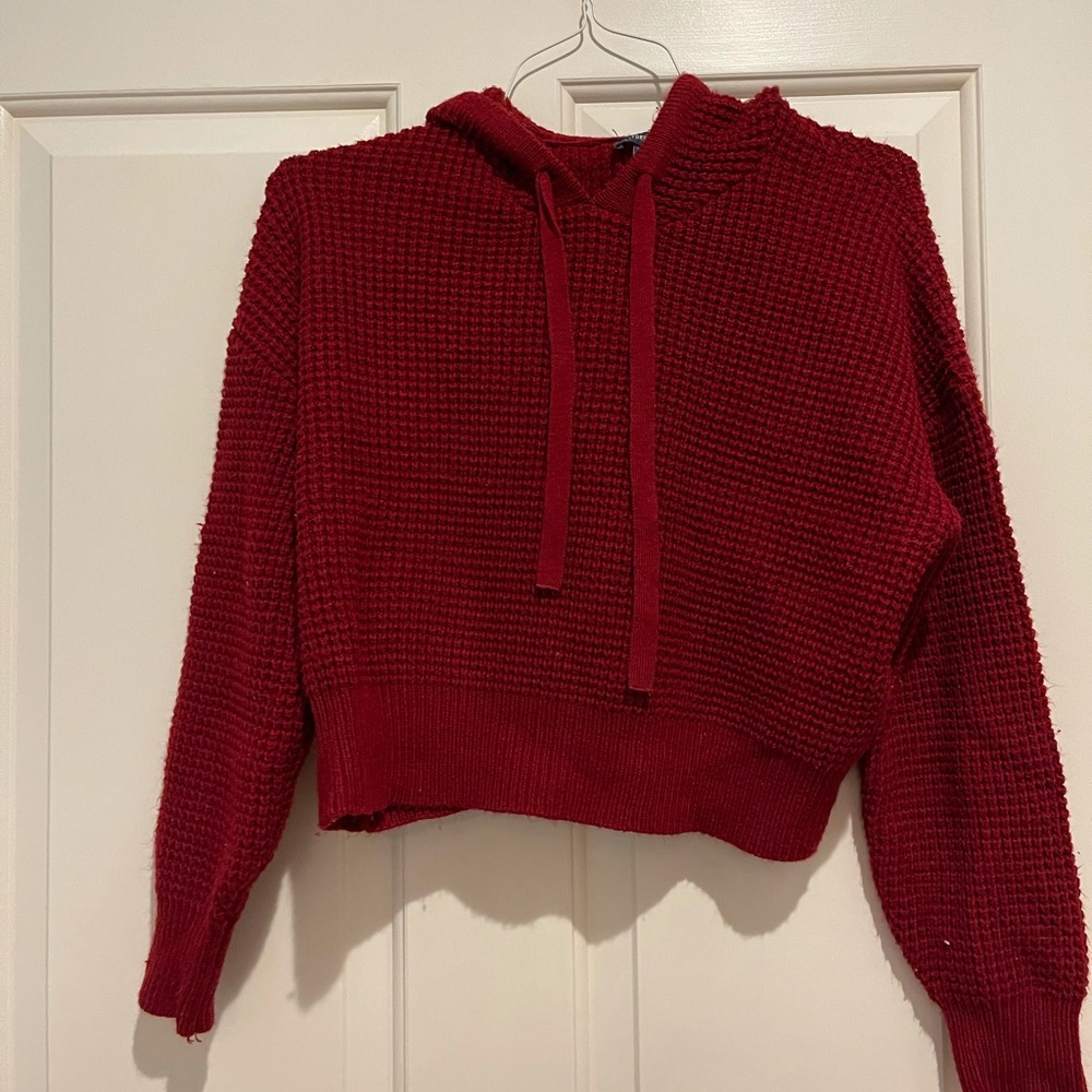 Super cute crop top hoodie/sweatshirt